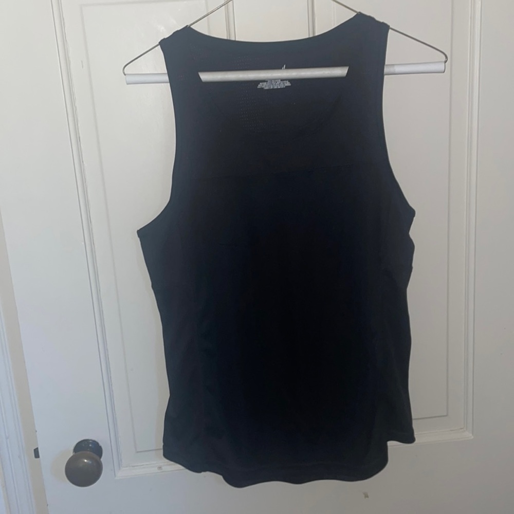 Black Athletic Tank Top